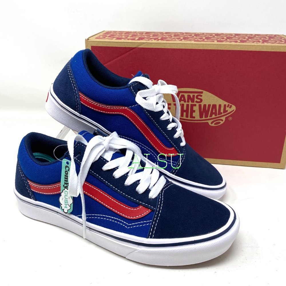 VANS Comfycush Old Skoll Tri-Tone Suede Canvas Men - Picture 8 of 9